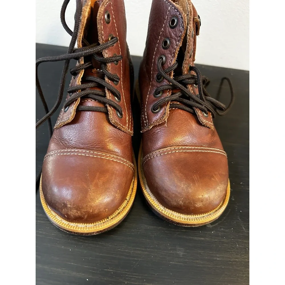 Mikoleon Heirloom Classic Leather Boots Luxe Tan Size Youth Euro 26 US‎ 9.5